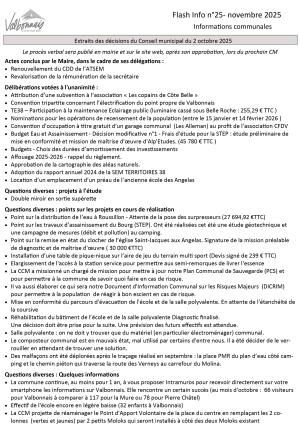 Lettre communale