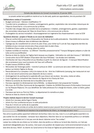 Lettre communale